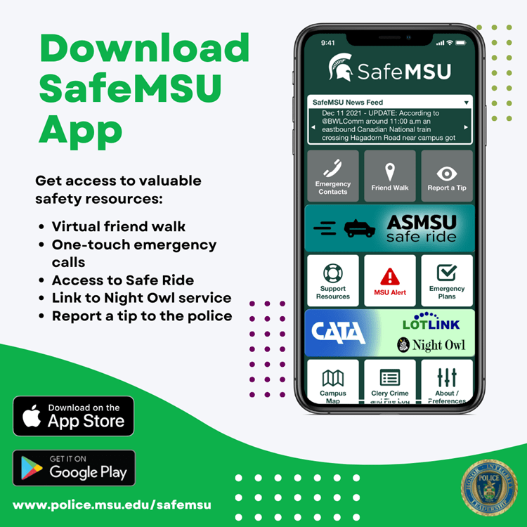 Download SafeMSU App